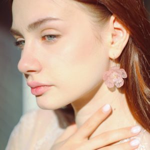 Серьги «Пионы»