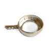Round Bezel setting with tongue(8 мм)