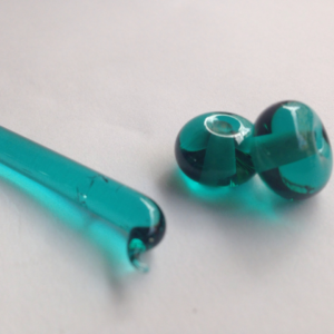 Светлый Teal Прозрачный Лист 50 см x 50 см (026) — категория Листовое стекло