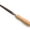 Half Round File w/ wooden handle