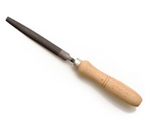 Half Round File w/ wooden handle — категория Ювелирные эмали