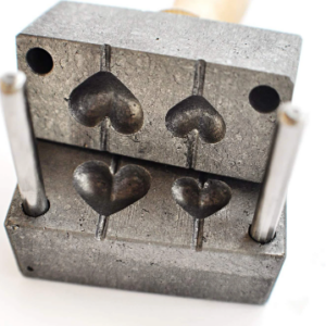 2 Heart Shaped Графитовый Press Vertical Hole — категория Графитовые инструменты