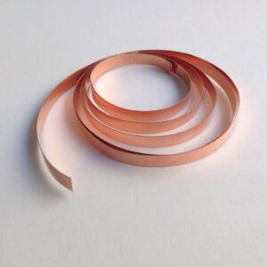 Медь Flat Wire (4 мм × 0,2 мм × 100 см) — категория Бронзовая и медная фурнитура