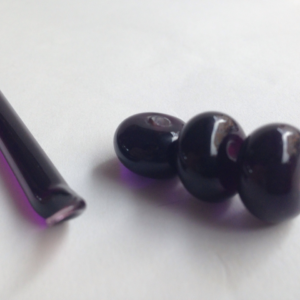 Тёмный Amethyst Прозрачный Лист 50 см x 50 см (044) — категория Листовое стекло