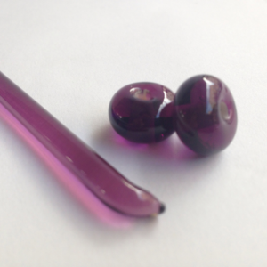 Средний Amethyst Прозрачный Лист 50 см x 50 см (042) — категория Листовое стекло