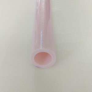 Боросиликатная трубка Milky Розовый 25x4 мм — категория Стеклянные трубки