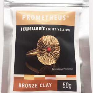 Prometheus Jeweller's Светлый Жёлтый Бронза Clay 50 г — категория Бронзовая и медная глина
