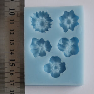 Flowers Silicone Mould — категория Металлическая глина