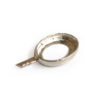 Oval Bezel Setting with tongue 10 мм × 14 мм × 3.2 мм
