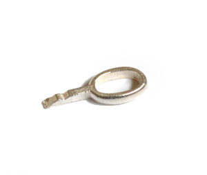 Pendant bail with tongue (3.5x6.3 мм) — категория Серебряная фурнитура