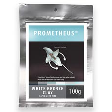 Prometheus Белый Бронза Clay 100 г — категория Бронзовая и медная глина