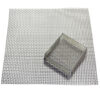 Stainless steel net with protection for stovetop firing