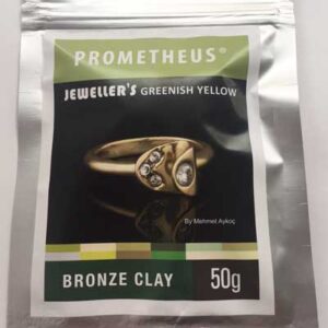 Prometheus Jeweller's Greenish Жёлтый Бронза Clay 50 г — категория Бронзовая и медная глина