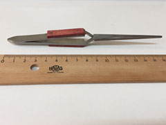 Пинцет с обратным захватом F-016D, 16,5 см