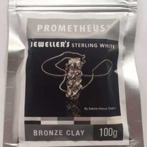 Белая бронзовая глина Prometheus Jeweller's Sterling White, 100 г